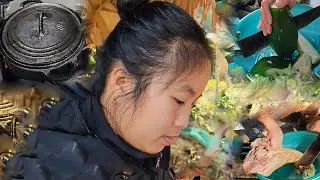 Traditional Outdoor Cooking in a Peaceful Village Setting | Simple Rural Life Vlog