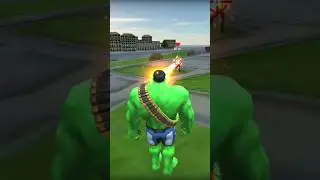 Green Monster Hero City Battle