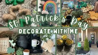 Easy DIY St. Patrick&rsquo;s Day Crafts & Decorate With Me! 🍀 Festive Home Tour 2025💚 🌈☘️