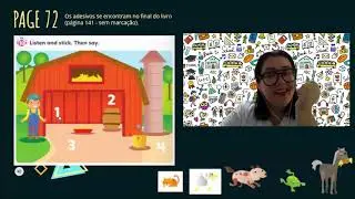 1 Vespertino - Bilingual Class - Animals Actions - Col&eacute;gio Nova Gera&ccedil;&atilde;o - Miss Menezes
