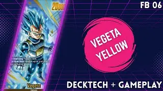 [FUSION WORLD] DECKTECH E GAMEPLAY DE YELLOW VEGETA FB06