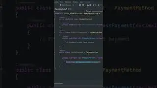 Apply OCP to this code using Ploymorphism - SOLID Design Principles - #shorts #shortvideo #short