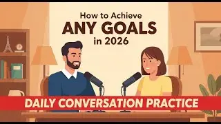 New Year Goals 2026: Make It Your Best Year! | English Listening & Speaking Practice (A1-A2)|Podcast
