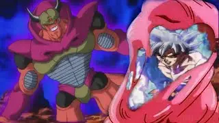 Dragon Ball Heroes Episode 54 Goku Absorbed by Evil Majin Ozztu!!
