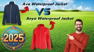 Winter Golf Jackets for Women: Ava Waterproof Jacket vs Anya Waterproof Jacket