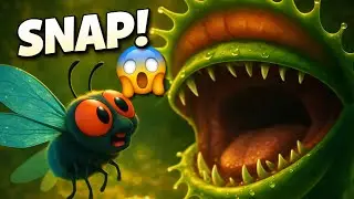 The Venus Flytrap🪴The Plant That Eats Like a Monster 🌱🪰