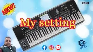 My setting.....#korgtipsandshortcut#jojimasterkorgtips#korgpaarrangerkeyboards#korgpa700