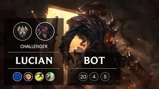 Lucian ADC vs Yasuo - EUW Challenger Patch 8.24