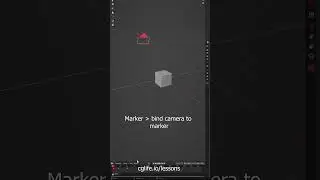 Swap cameras during render in blender #blender #tutorial #animation
