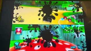 Mario Kart Wii 50cc Mushroom Cup Mario vs Baby Mario