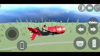 Indian Bike Driving 3D vehicle switch on sky road 