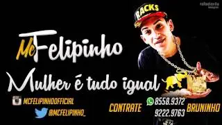 Mc Felipinho - Mulher &eacute; tudo igual ♪ (Dj Novinho)