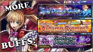 MORE GODFORGE & 5-STAR BUFFS!! The Autumn Promos Begin! | Last Cloudia
