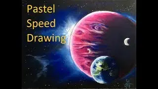 Pastel Galaxy Speed Drawing V