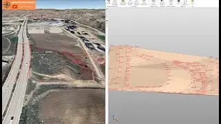 GOOGLE EART 'DAN 3D HALİHAZIR HARİTA ÜRETME.
