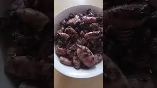 Friterad bl&auml;ckfisk (baby squid)smaklig m&aring;ltid