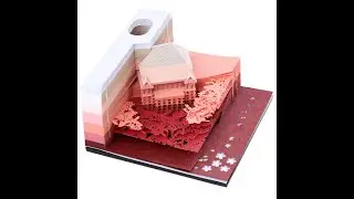New Design Japan Kiyomizu Temple 3D Sticky Notes