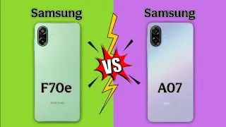 Budget 5G Phones: Samsung F70e 5G vs Samsung A07 5G #SamsungA07 #SamsungF70e