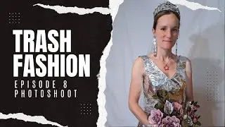 FINISHED Trash Fashion Soda & Beer Can Wedding Dress - Episode 8 The Photoshoot
