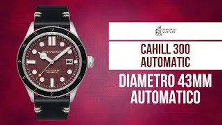 Spinnaker Cahill 300 AUTOMATIC⌚ Un diver in piena regola