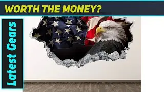 American Flag Eagle Wall Decal: The Most Powerful Patriotic Decor!