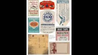 Digital Vintage Ephemera Kit - The Seamstress
