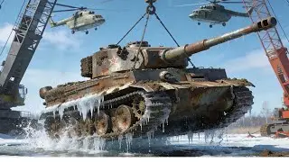Restoring An Abandoned Tiger I Tank In Russia After Decades