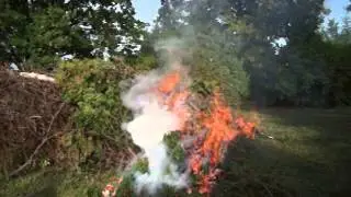 Lagerfeuer in Gusow