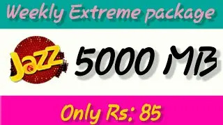 Jazz Weekly Extreme Internet Package