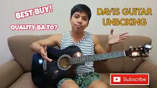 DAVIS GUITAR UNBOXING WITH TRUSSROD | GUITAR REVIEW | AFFORDABLE!