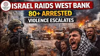 Israel Raids West Bank: 80+ Arrested as Violence Escalates