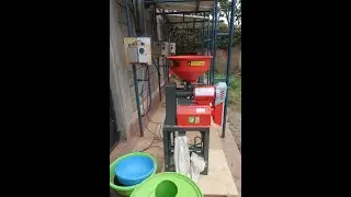 PSS 48V DC power maize huller for grade 1 flour