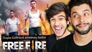 GELLI E PLAYHARD NO FREE FIRE PELA PRIMEIRA VEZ! A DUPLA MAIS INSANA!