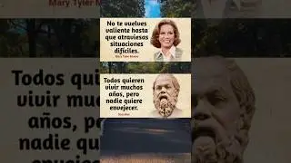 Mary Tyler Moore / Socrates ll #Citas #Motivaci&oacute;n #FrasesFamosas #Sabidur&iacute;a