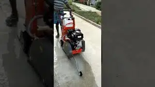 Sweden HUSQVARNA FLOOR SAW, CONCRETE CUTTING, GROOVE CUTTING MACHINE