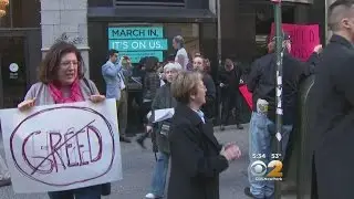 Grocery Store Closing Protest