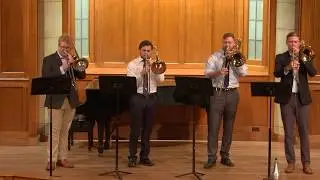Yale Trombone Quartet - Saskia Apon's Eerste Trombone Kwartet