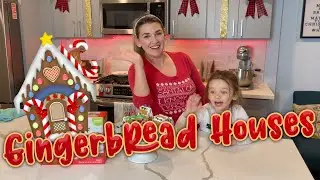 Christmas Gingerbread House with Farrah with Toys and Kids Story
