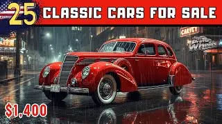 20 Cheap Classic Cars For Sale by Owner today