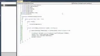 Windows Programming Part 11.4: OpenFileDialog and SaveFileDialog