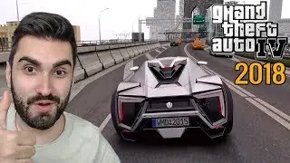 GTA 4'Ü 2018 GRAFİKLERİ İLE OYNAMAK! İNANILMAZ MOD