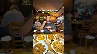 ROD&Iacute;ZIO DE POR&Ccedil;&Otilde;ES POR APENAS R$19,99 EM SP ! 😱🔥 #barato #rodizio #sp