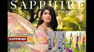 Sapphire Lawn Collection 2020 with Price Volume 2 | Sapphire Unboxing Lawn Collection 2020