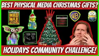 BEST MOVIE GIFTS for Collectors 🎁📀 Last-Minute Christmas Shopping + GIVEAWAY LIVE!