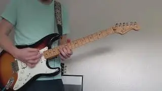 Stevie Ray Vaughan - Pride and Joy - Live at Montreux 1982 (Solo cover)