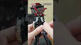 Metagate G-07 DRIFT Black Lightning - Short Transformation #transformers #figure