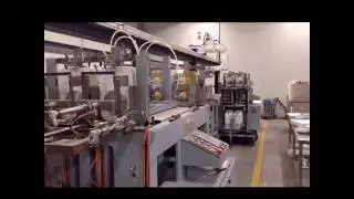 IMPIANTO ROBOTIZZATO PER FORMATURA VASSOI CARTONE