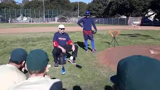 MLB Pitchers teach the Pitcher / Catcher Signs To Pick Off Runners