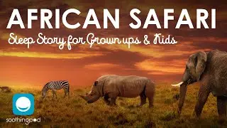 Bedtime Stories | Incredible Creatures - An African Safari 🐘🌍 | Sleep Story for Grown Ups & Kids