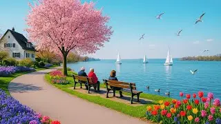 Spiez, walking tour of switzerland 🇨🇭 || Life in Switzerland-most perfect country on the planet